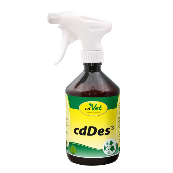 cdDes 500 ml mit Sprühkopf – Natürliches Desinfektionssmittel für hygienische Sauberkeit